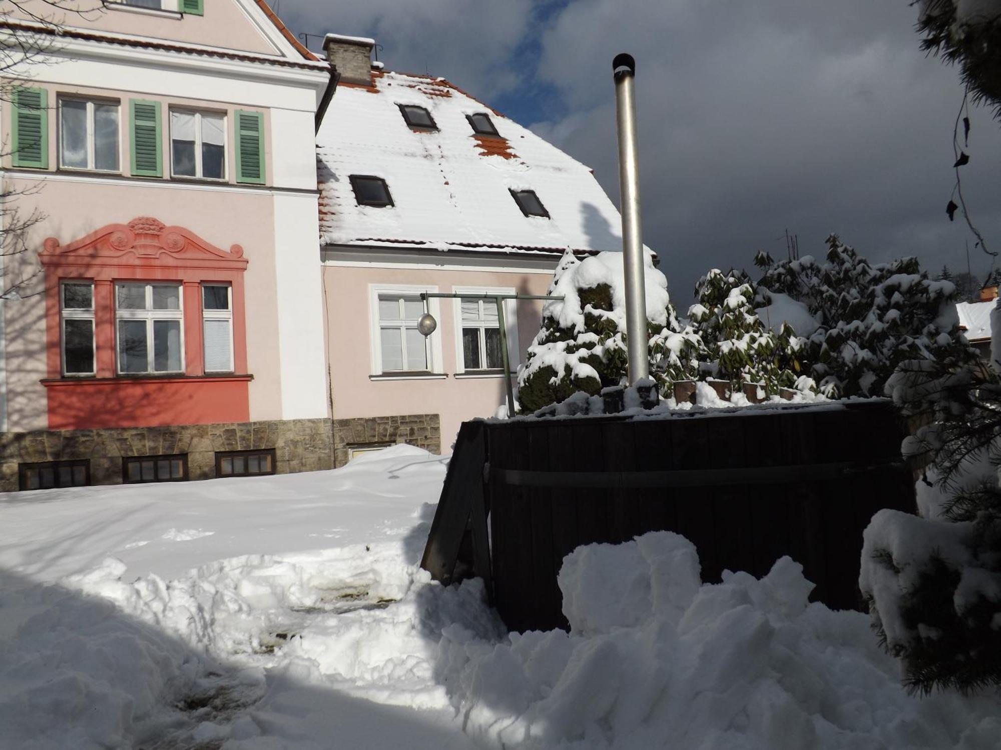 Hotel Penzion Signum Laudis Velké Hamry Exterior foto