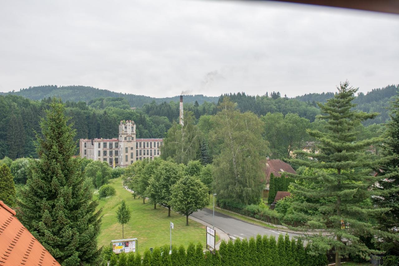 Hotel Penzion Signum Laudis Velké Hamry Exterior foto