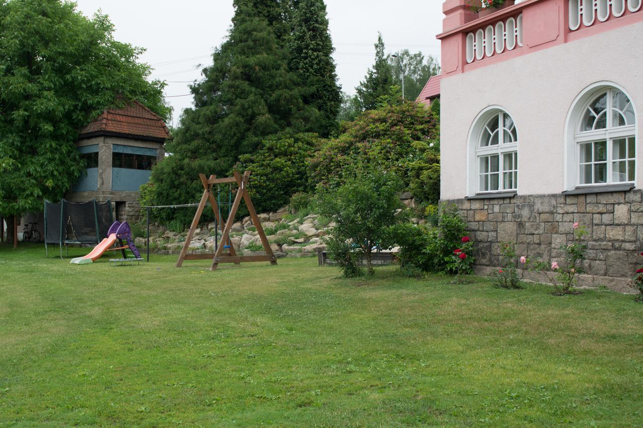 Hotel Penzion Signum Laudis Velké Hamry Exterior foto